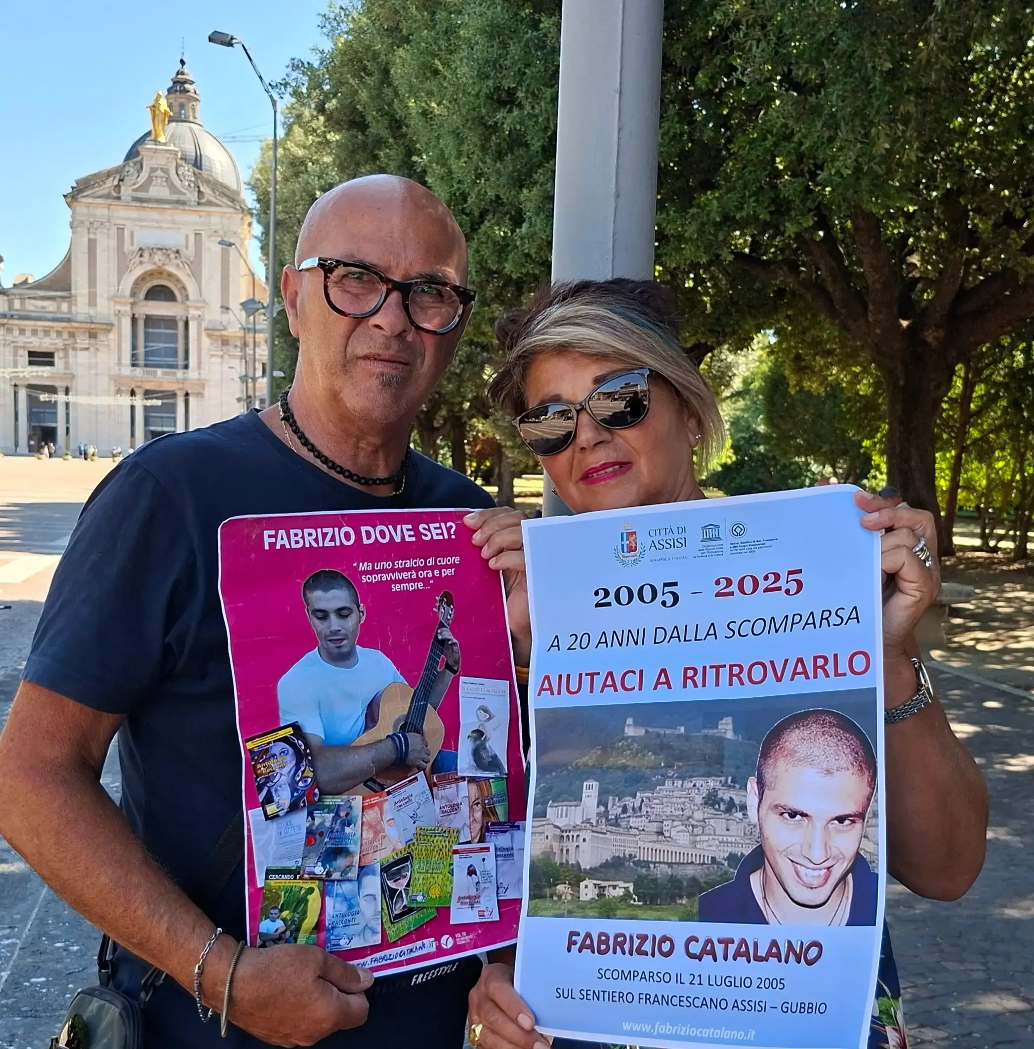 Ventuno anni senza Fabrizio Catalano scomparso ad Assisi: "Ogni 21 luglio si riapre la ferita di un'assenza"