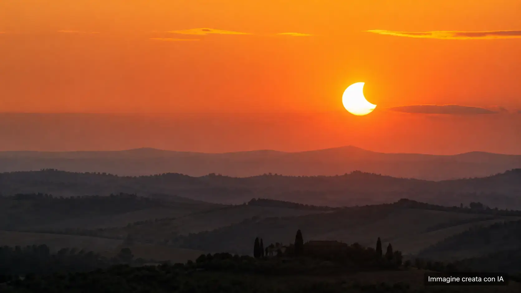 Eclissi solare del 12 agosto in Umbria: orari, dove vederla e come proteggere gli occhi