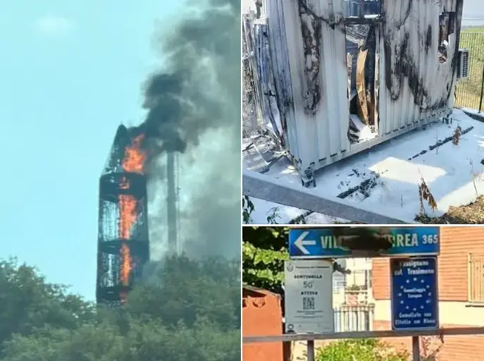 Sabotaggio e atti vandalici, a Passignano le indagini sull'uomo incappucciato