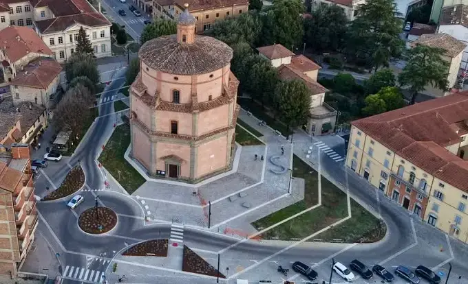 Umbertide, inaugurata la nuova Piazza Mazzini FOTO