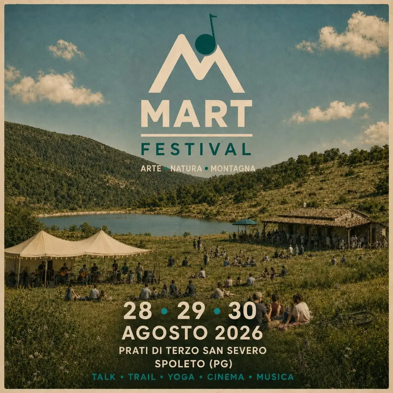 Mart Festival ai Prati di Terzo San Severo: musica, natura e comunità da oggi al 30 agosto