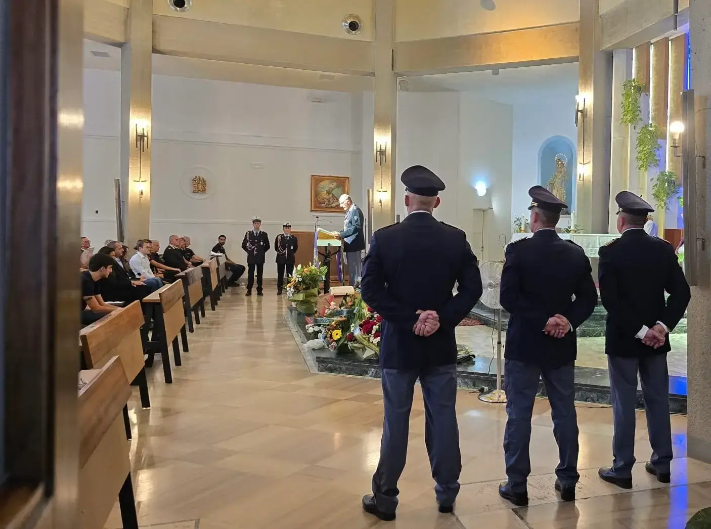 Folla commossa per l’ultimo saluto allo spoletino Francesco Valentini