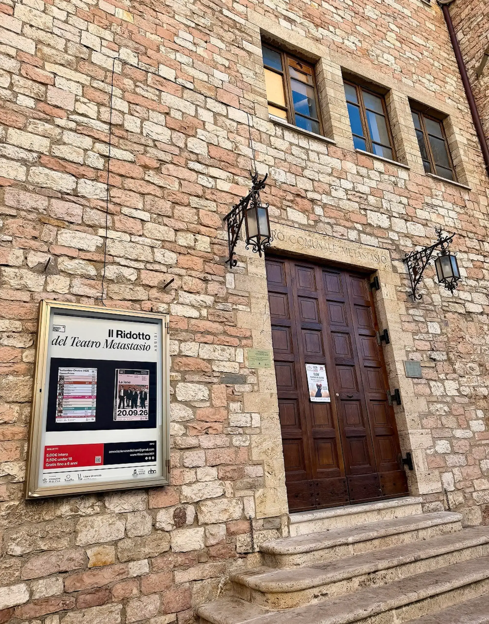Riapertura al ridotto al Metastasio: torna il cinema in centro ad Assisi