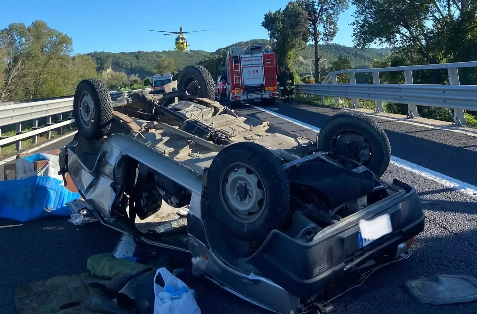 Incidente sull'A1, lunga coda in autostrada