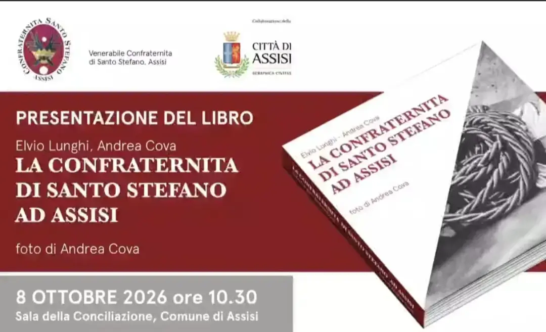 La Confraternita di Santo Stefano ad Assisi, giovedì si presenta il libro